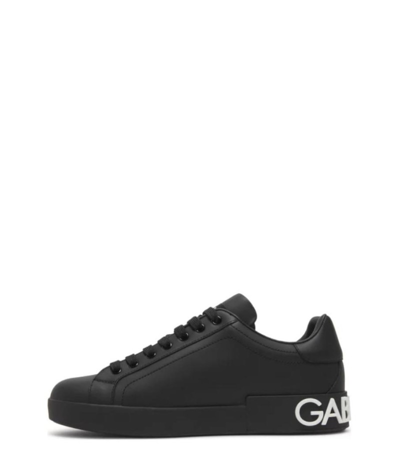 Portofino Low 'DG Logo Print - Black White'