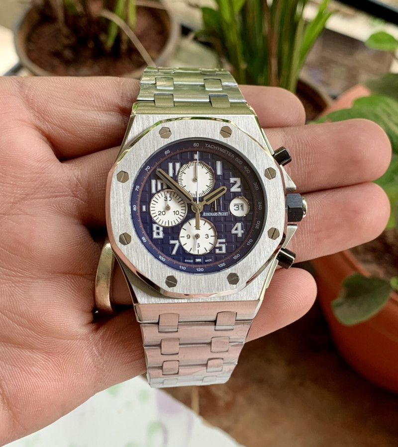 AUDEMARS PIGUET ROYAL OAK OFFSHORE CHRONOGRAPH SILVER MASTER