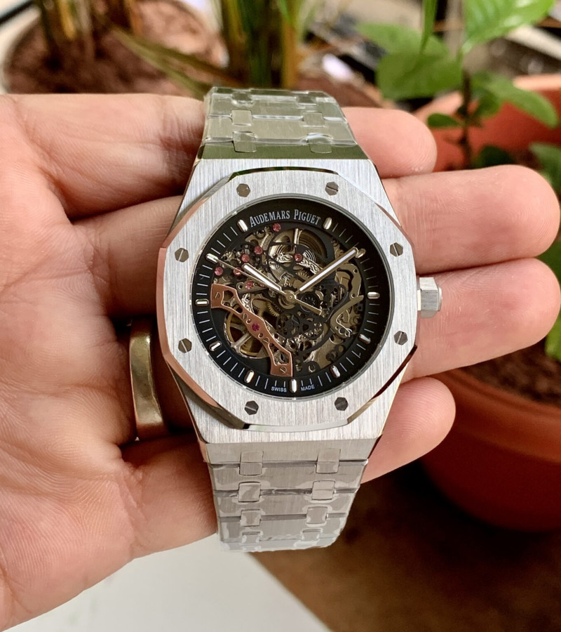AUDEMARS PIGUET ROYAL OAK SKELETON SILVER MASTER