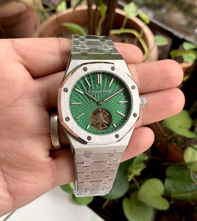 AUDEMARS PIGUET ROYAL OAK TOURBILLION GREEN DIAL