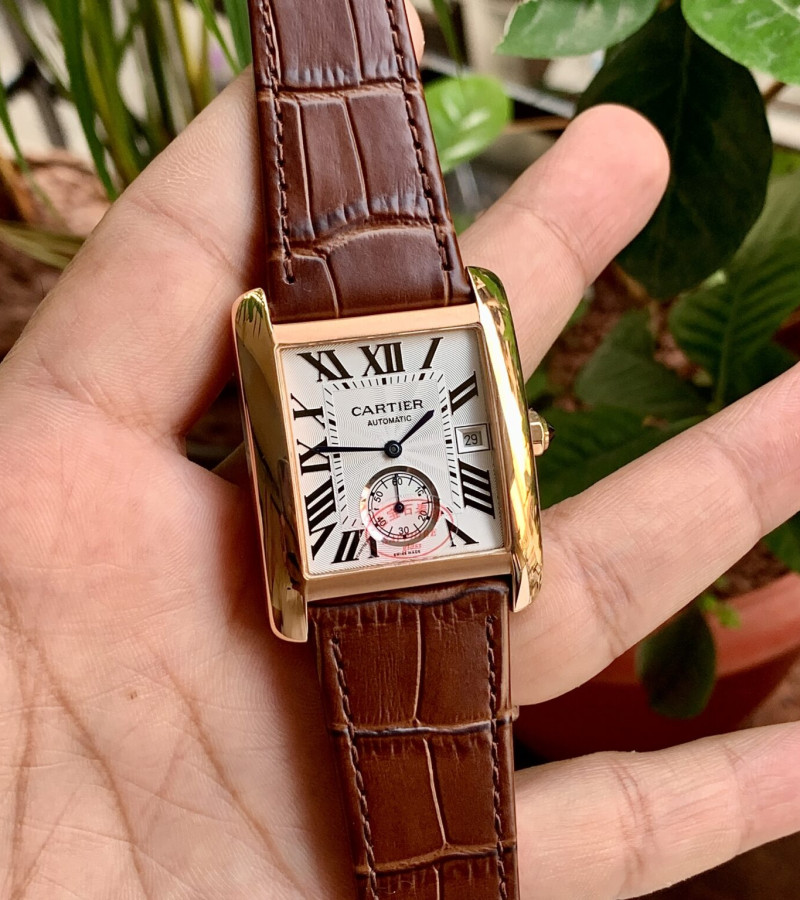 CARTIER TANK MC COLLABORATEUR ROSE GOLD