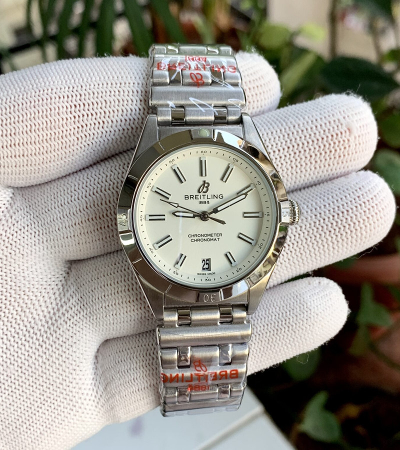 BREITLING CHRONOMAT SILVER 36MM QUARTZ