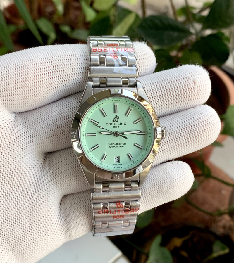 BREITLING CHRONOMAT TIFFANY DIAL 36MM QUARTZ