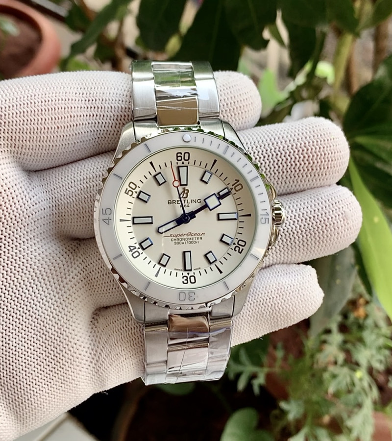 BREITLING SUPEROCEAN 42 A17376 WHITE AUTO