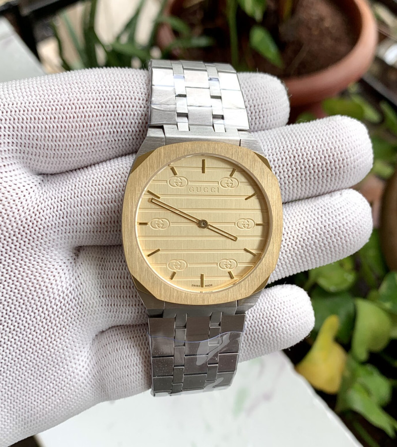 GUCCI 25H BICOLOR YA163405 41MM