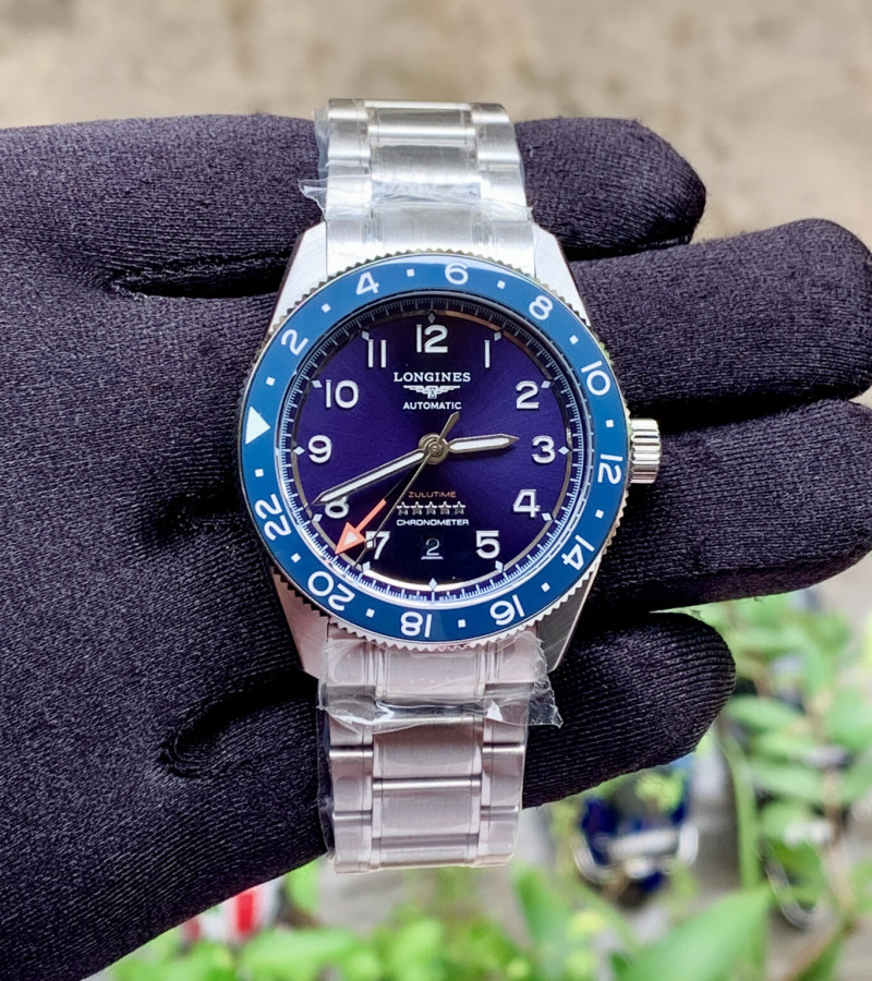 LONGINES SPIRIT ZULU TIME GMT BLUE