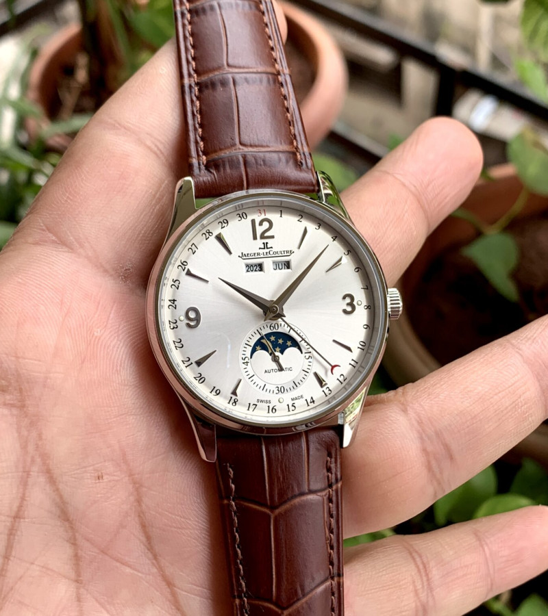 JAEGER LECOULTRE MASTER CONTROL CELENDER BROWN