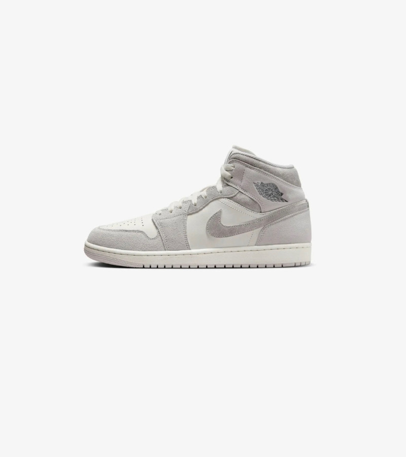 Air Jordan 1 Mid Neutral Grey Sail