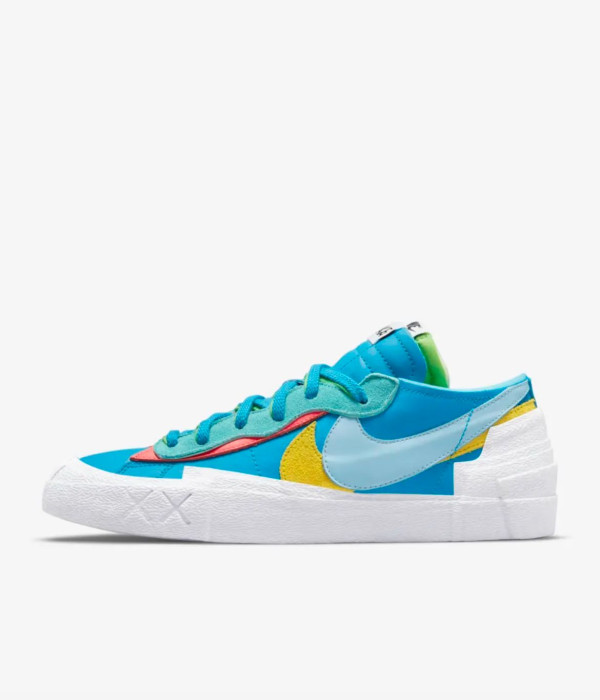 Sacai x KAWS Blazer Low Neptune Blue