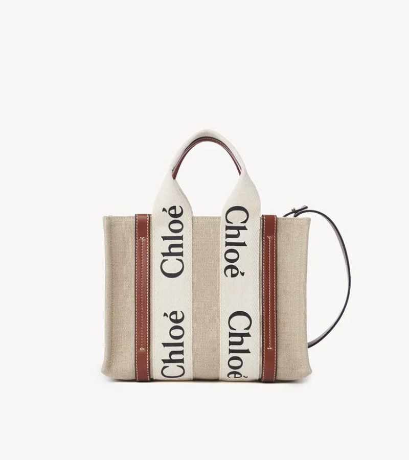 CHLOE Medium Woody Tote Bag With Dust Bag