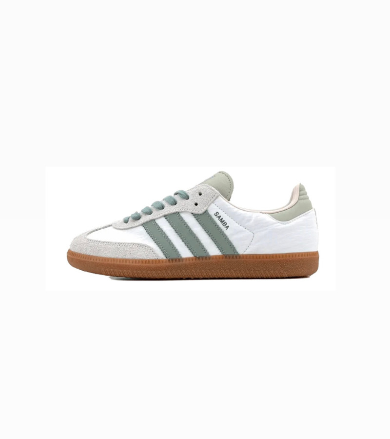 Samba OG White Silver Green