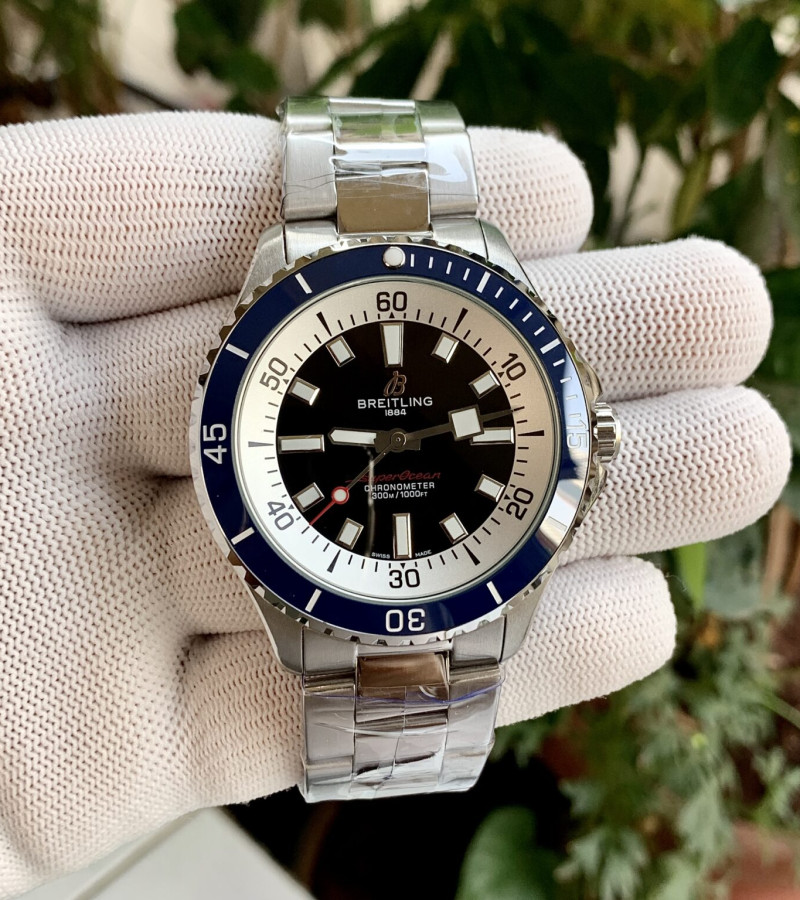 BREITLING SUPEROCEAN 42 A17376 BLUE AUTO