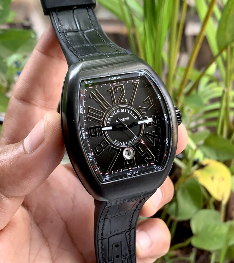 FRANCK MULLER VANGUARD YACHTING FULL BLACK AUTOMATIC