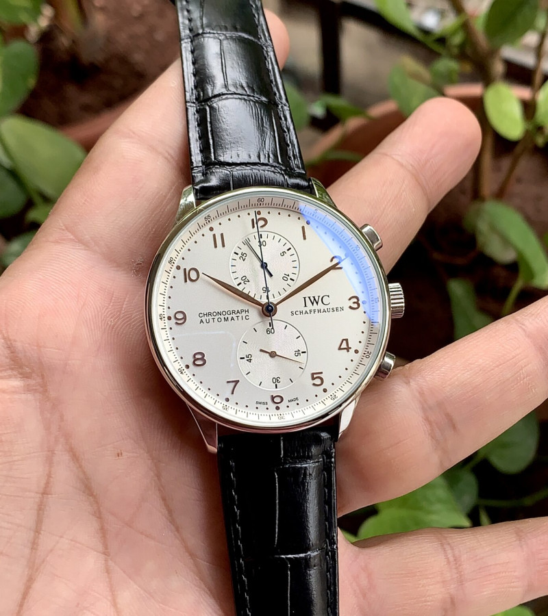 IWC PORTUGIESER IW371445 CHRONOGRAPH BLACK