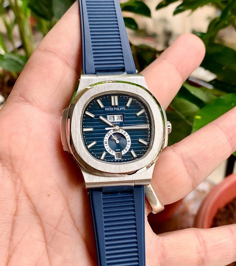 PATEK PHILIPPE NAUTILUS 5726A MOON BLUE-SILVER