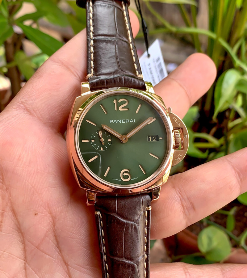 LUMINOR PANERAI DUE GOLDTECH GREEN PAM01423