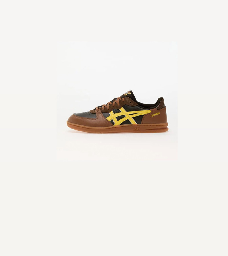 Asics Skyhand OG Black Coffee Tai Chi Yellow